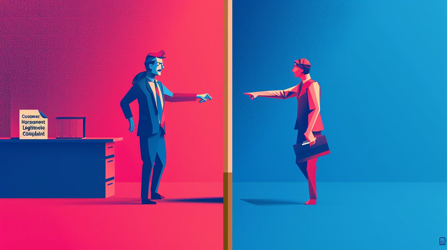 カスハラの定義と「正当なクレーム」を分ける境界線